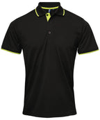 Premier Contrast Coolchecker® Polo Shirt – Custom Embroidered & Printed Polo Shirts