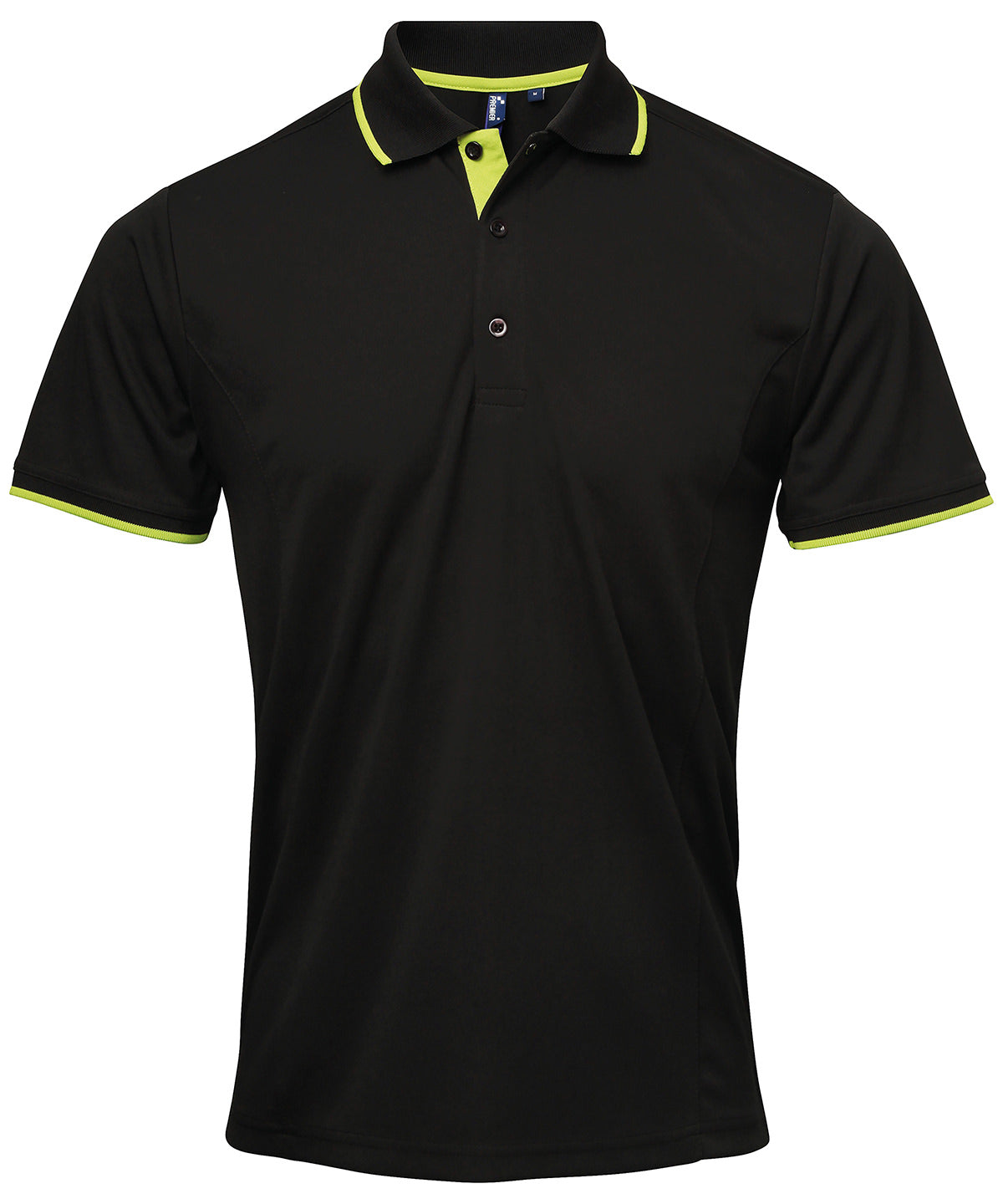Premier Contrast Coolchecker® Polo Shirt – Custom Embroidered & Printed Polo Shirts