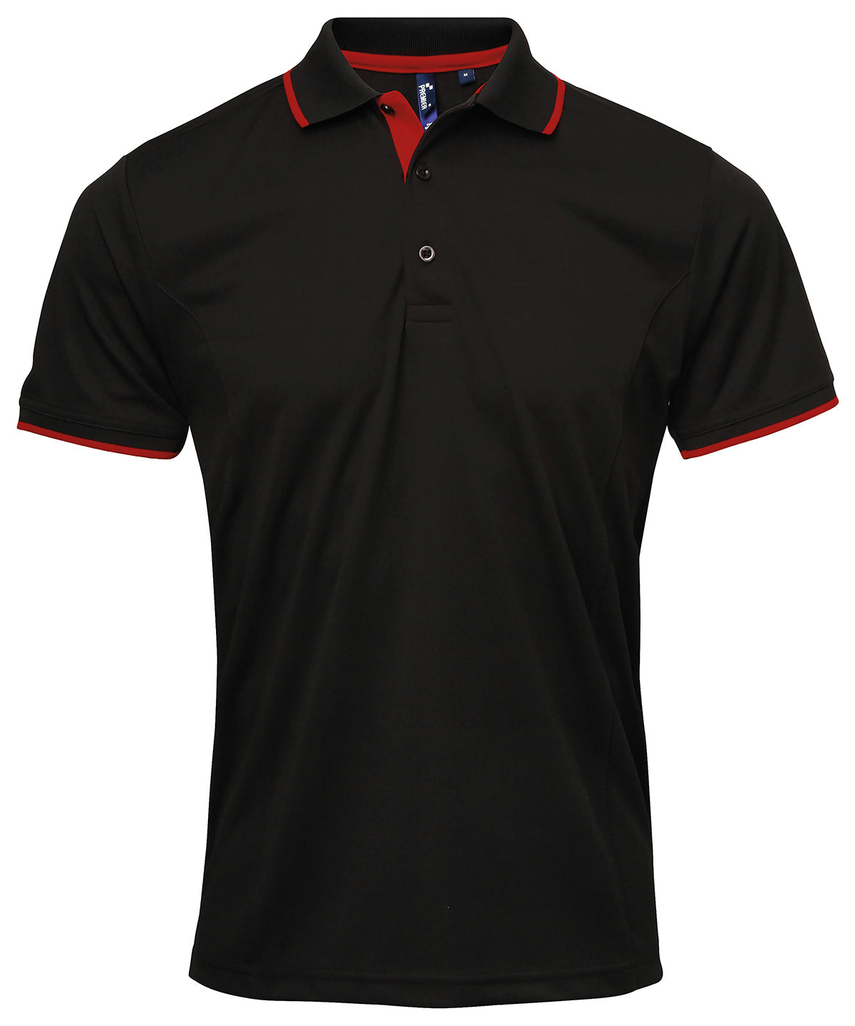 Premier Contrast Coolchecker® Polo Shirt – Custom Embroidered & Printed Polo Shirts