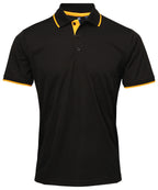 Premier Contrast Coolchecker® Polo Shirt – Custom Embroidered & Printed Polo Shirts