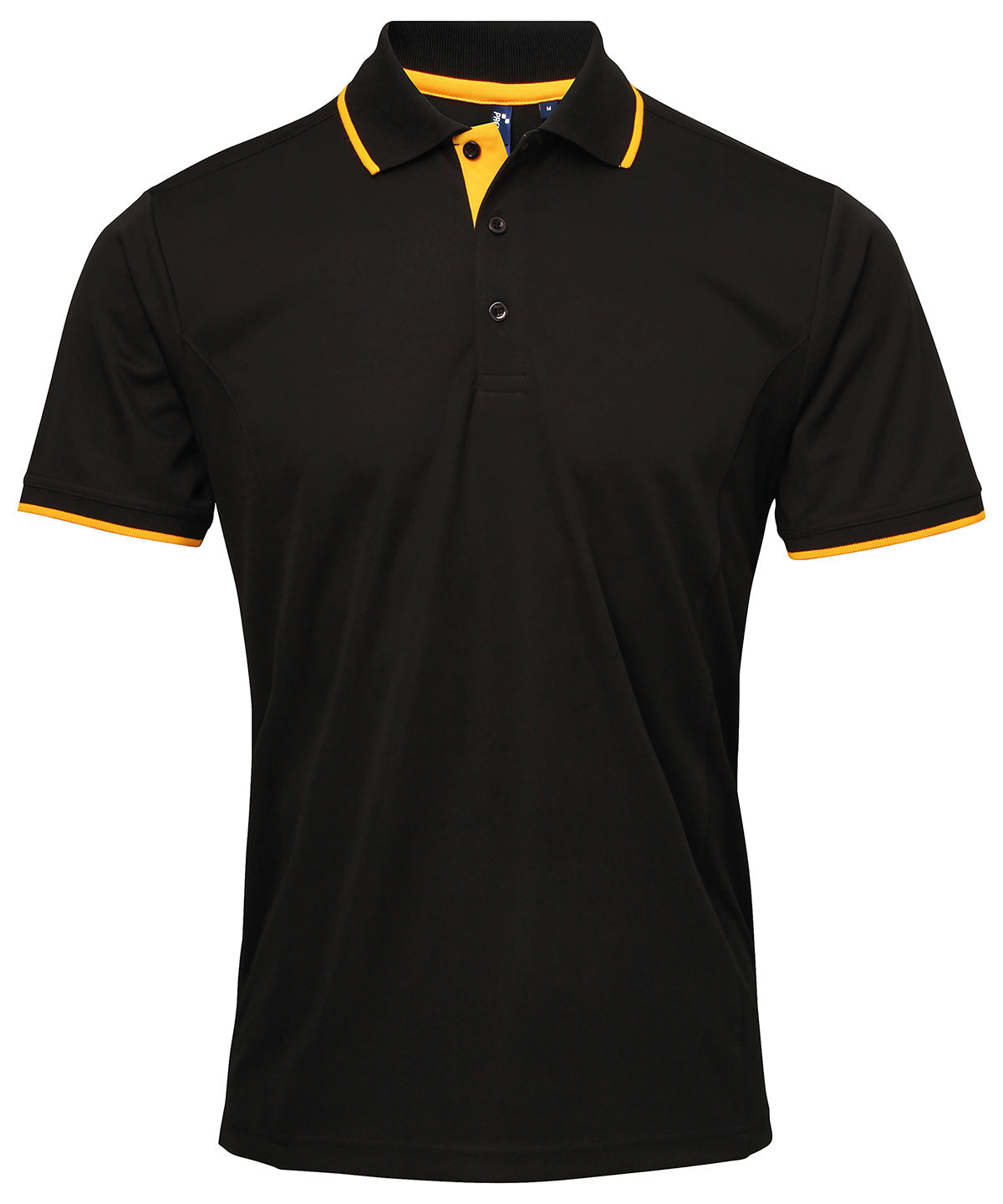 Premier Contrast Coolchecker® Polo Shirt – Custom Embroidered & Printed Polo Shirts
