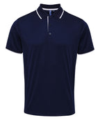 Premier Contrast Coolchecker® Polo Shirt – Custom Embroidered & Printed Polo Shirts