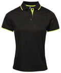 Premier Women's Contrast Coolchecker® Polo Shirt – Custom Embroidered & Printed Polo Shirts