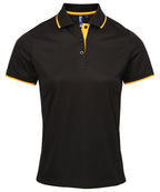 Premier Women's Contrast Coolchecker® Polo Shirt – Custom Embroidered & Printed Polo Shirts
