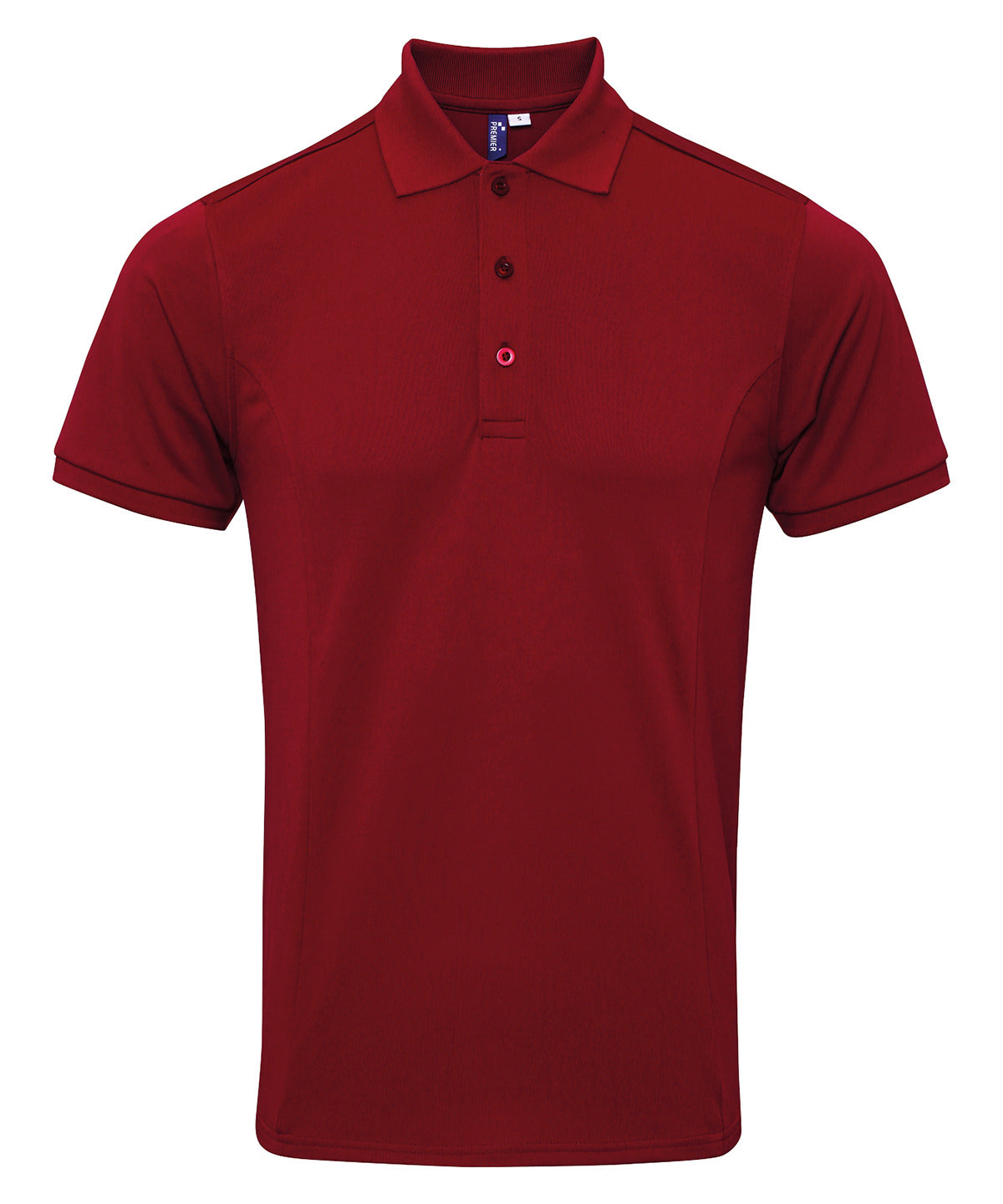 Premier Coolchecker® Plus Piqué Polo Shirt – Custom Embroidered & Printed Polo Shirts