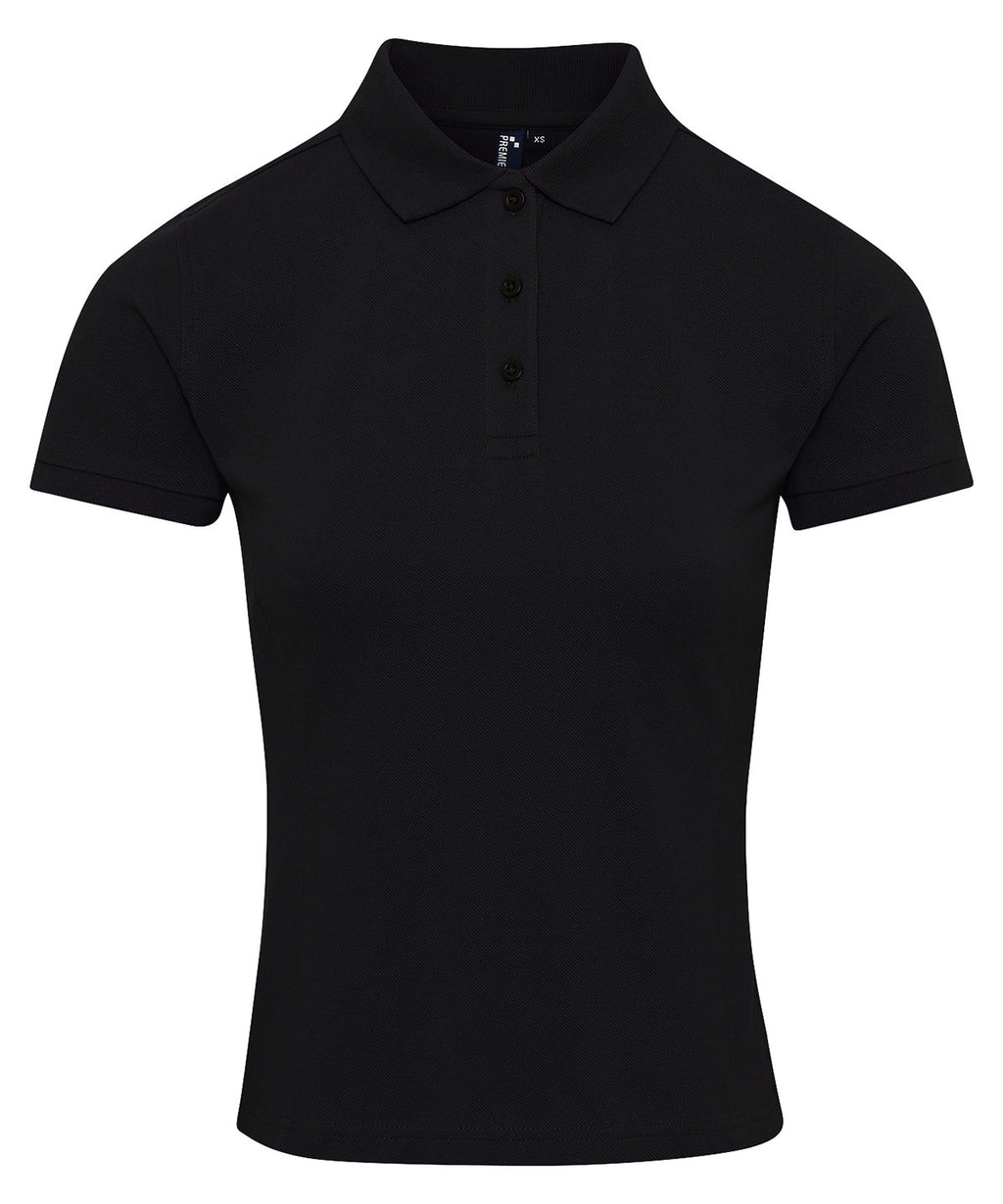 Premier Women's Coolchecker® Plus Piqué Polo Shirt – Custom Embroidered & Printed Polo Shirts