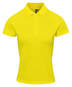 Premier Women's Coolchecker® Plus Piqué Polo Shirt – Custom Embroidered & Printed Polo Shirts