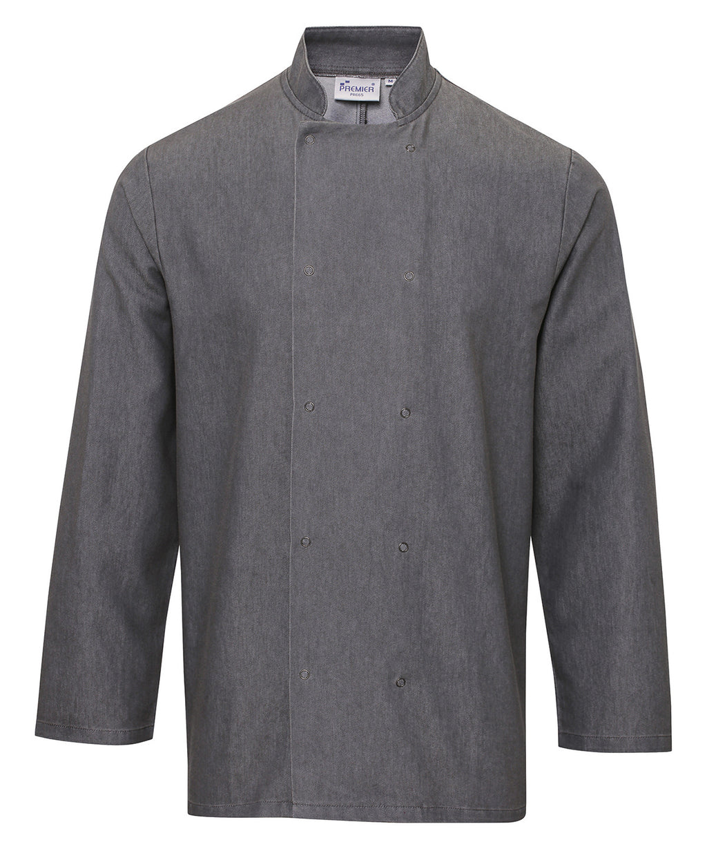 Premier Denim Chef's Jacket Garment – Custom Embroidered & Printed Chef Jackets