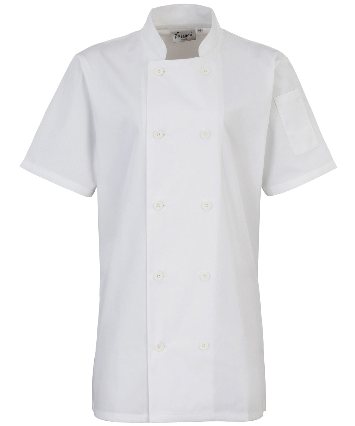 Premier Women's Short Sleeve Chef's Jacket Garment – Custom Embroidered & Printed Chef Jackets