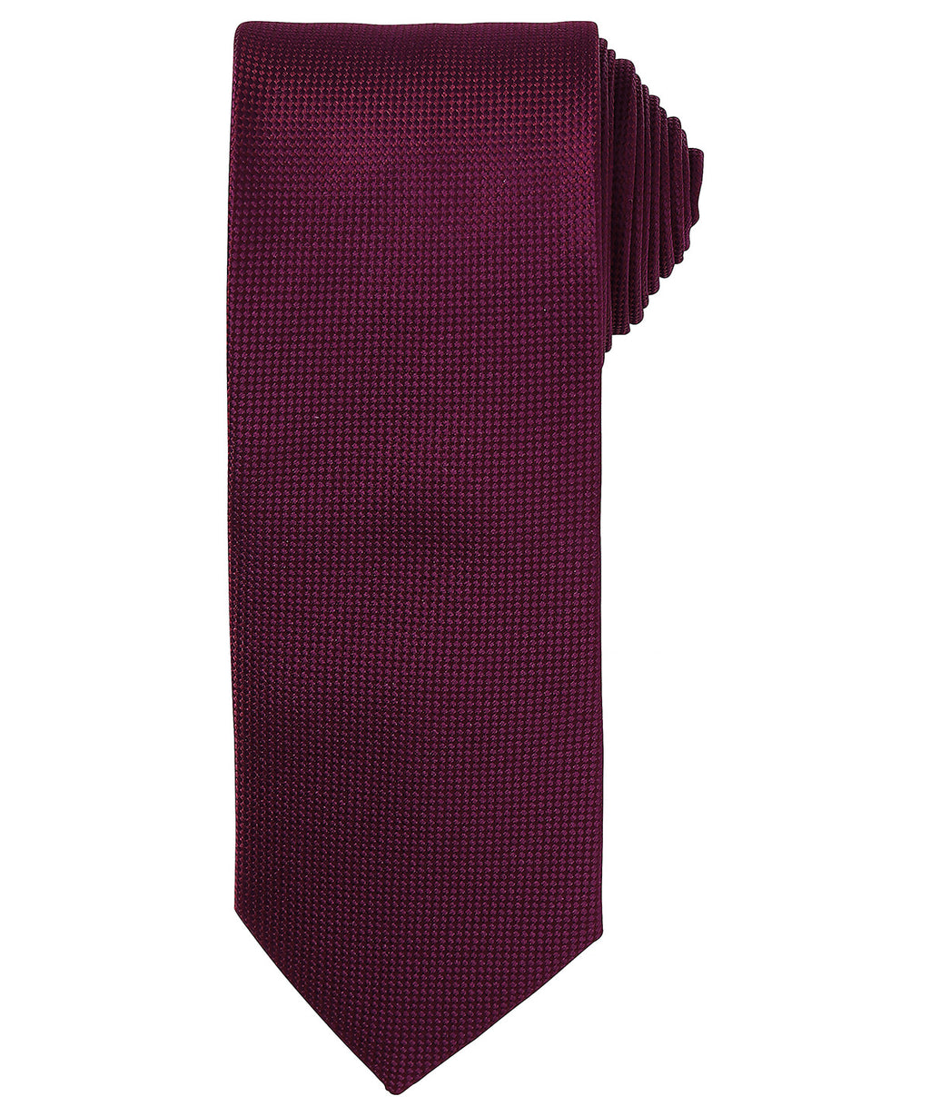 Premier Micro Waffle Tie Garment – Custom Embroidered & Printed Ties