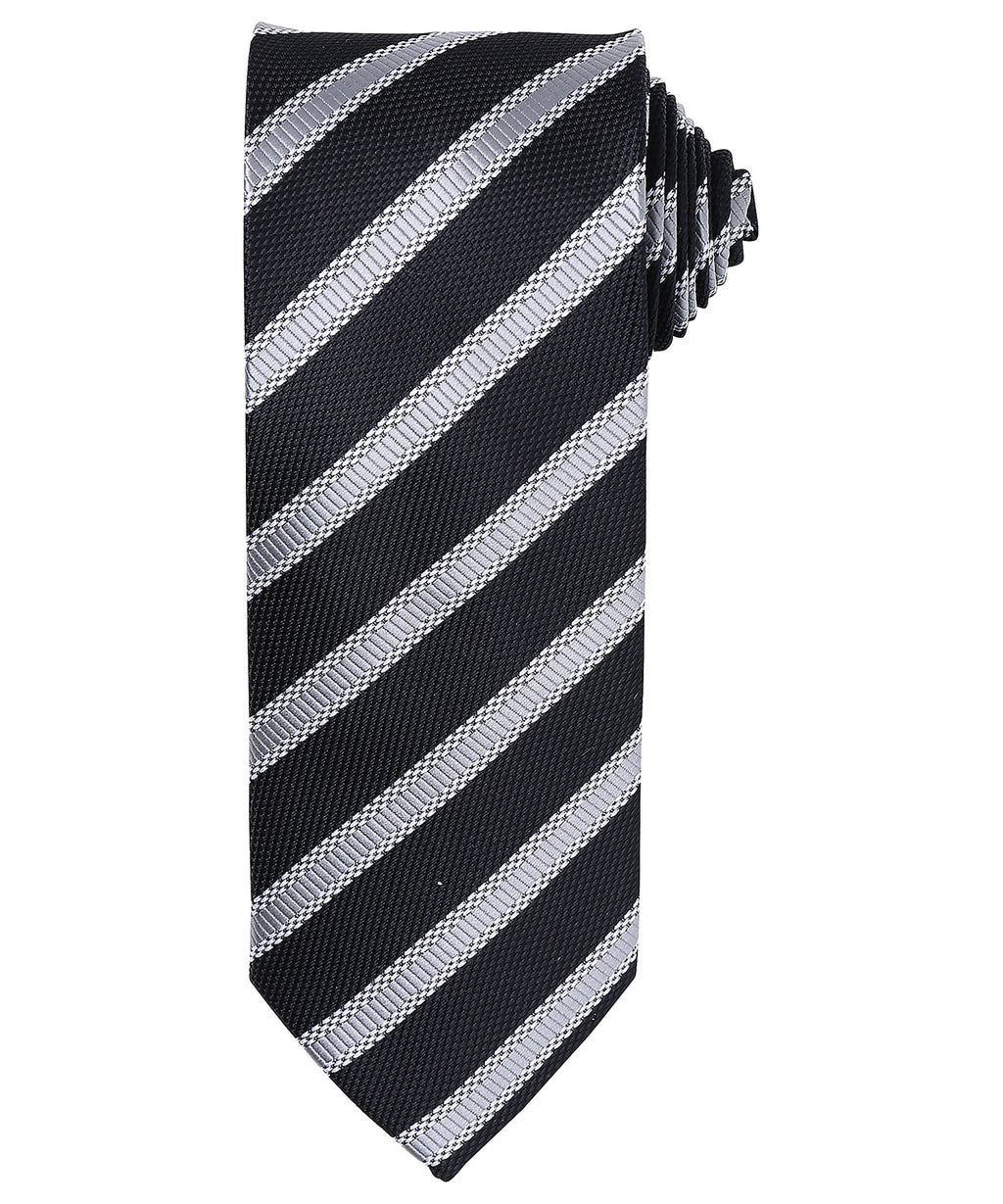 Premier Waffle Stripe Tie Garment – Custom Embroidered & Printed Ties