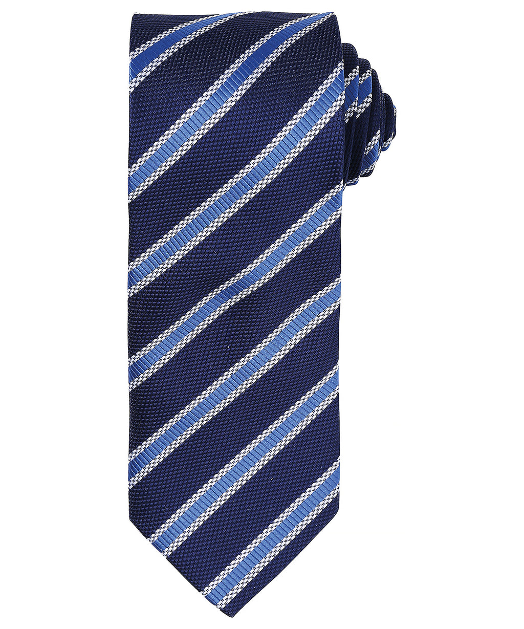 Premier Waffle Stripe Tie Garment – Custom Embroidered & Printed Ties