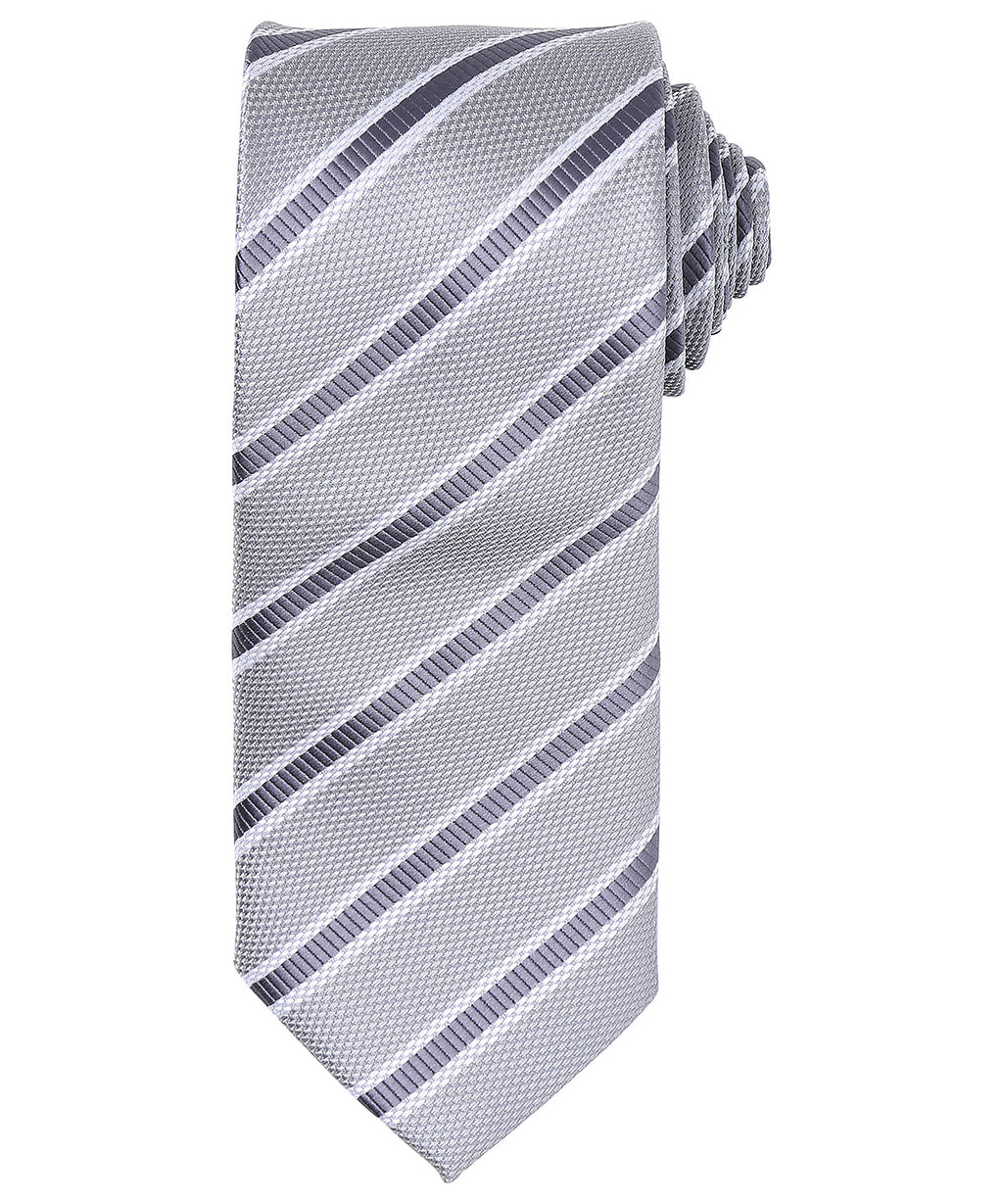 Premier Waffle Stripe Tie Garment – Custom Embroidered & Printed Ties