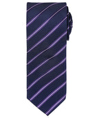 Premier Sports Stripe Tie Garment – Custom Embroidered & Printed Ties