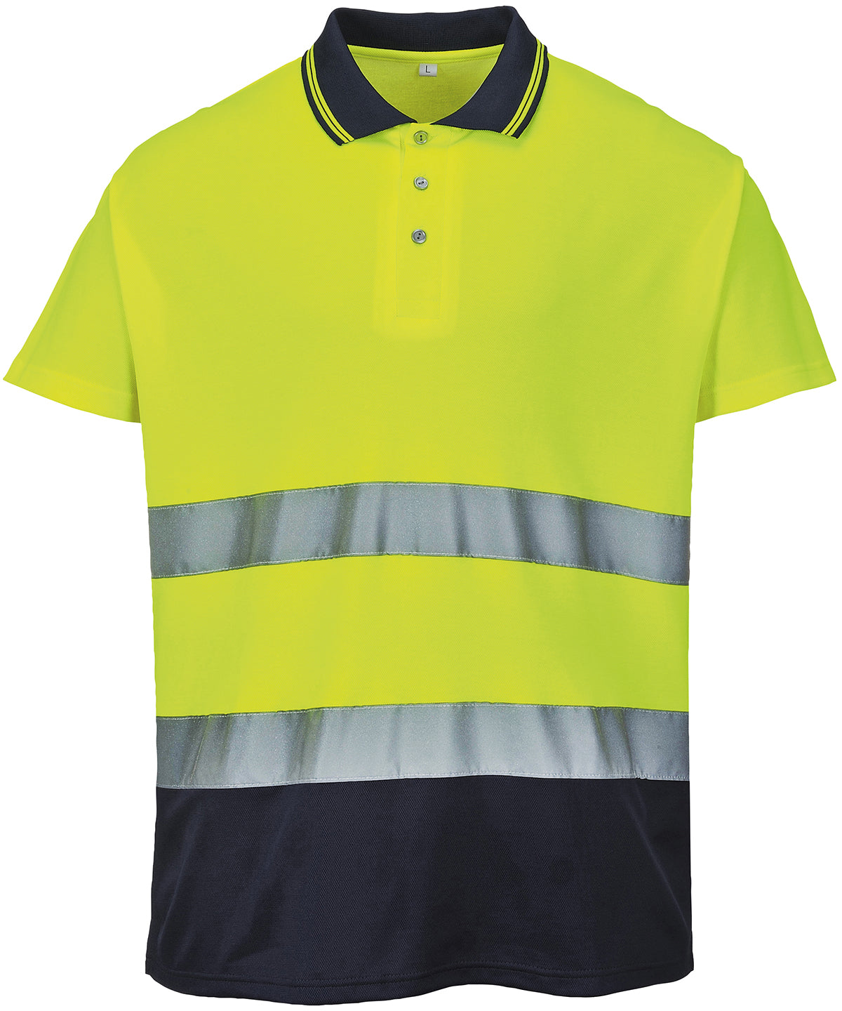 Portwest Two-tone Cotton Comfort Polo (S174) – Custom Embroidered & Printed Polo Shirts