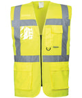 Portwest Hi-vis Executive Vest (S476) Garment – Custom Embroidered & Printed Safety Vests