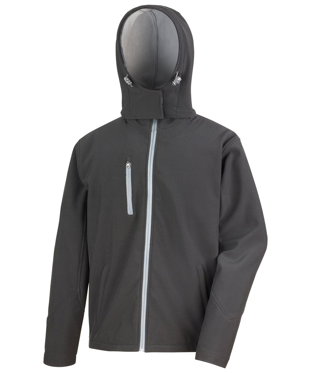 Result Core Core TX Performance Hooded Softshell Jacket – Custom Embroidered & Printed Softshell Jackets