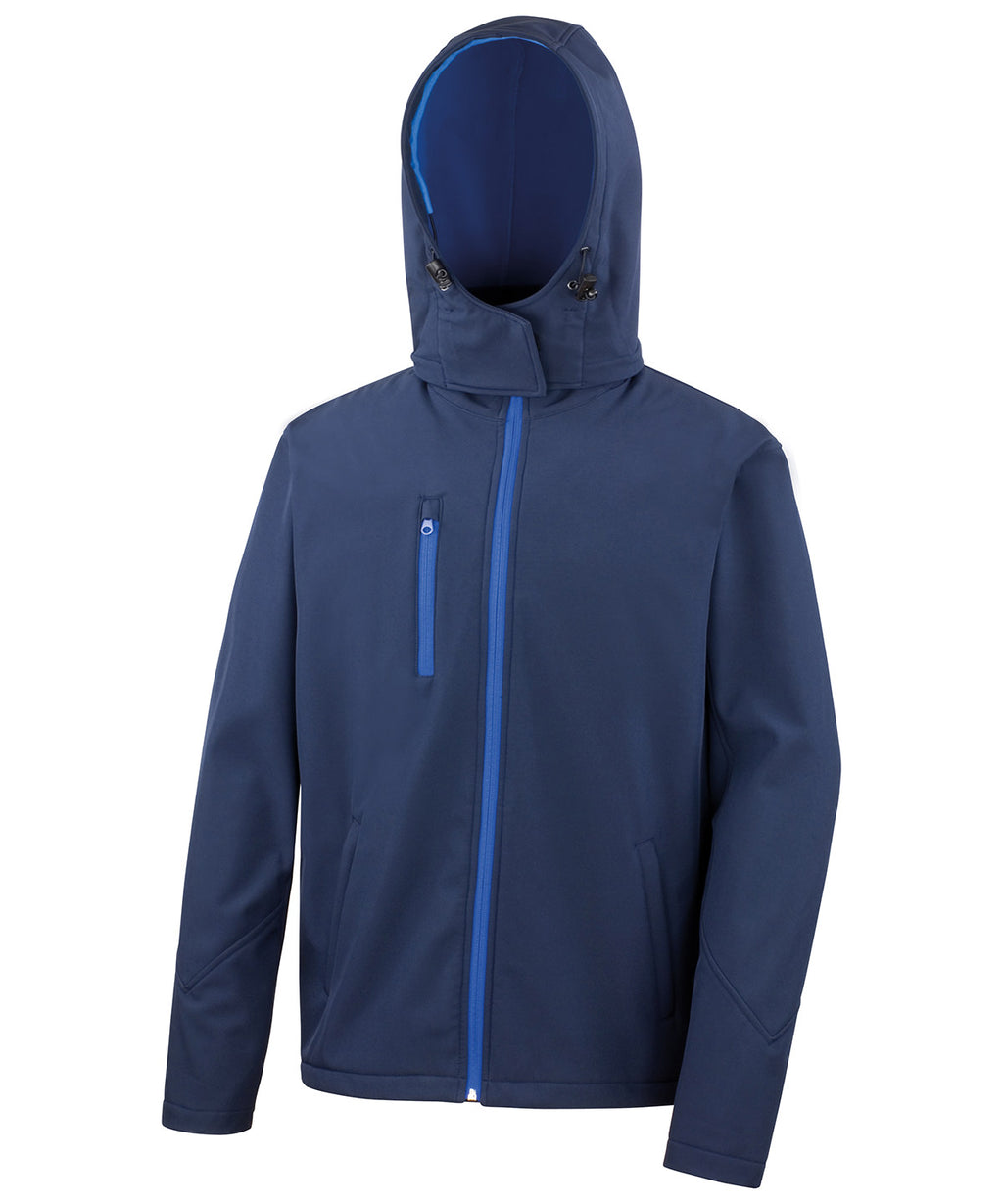 Result Core Core TX Performance Hooded Softshell Jacket – Custom Embroidered & Printed Softshell Jackets