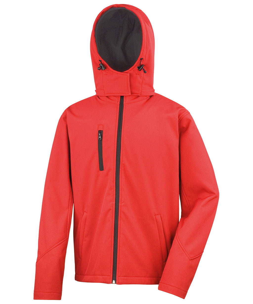 Result Core Core TX Performance Hooded Softshell Jacket – Custom Embroidered & Printed Softshell Jackets