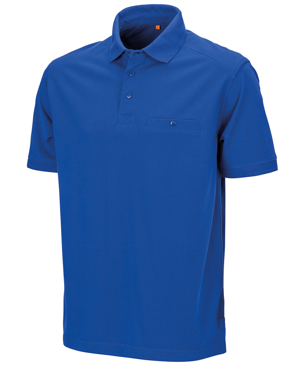 Result Workguard Work-Guard Apex Pocket Polo Shirt – Custom Embroidered & Printed Polo Shirts