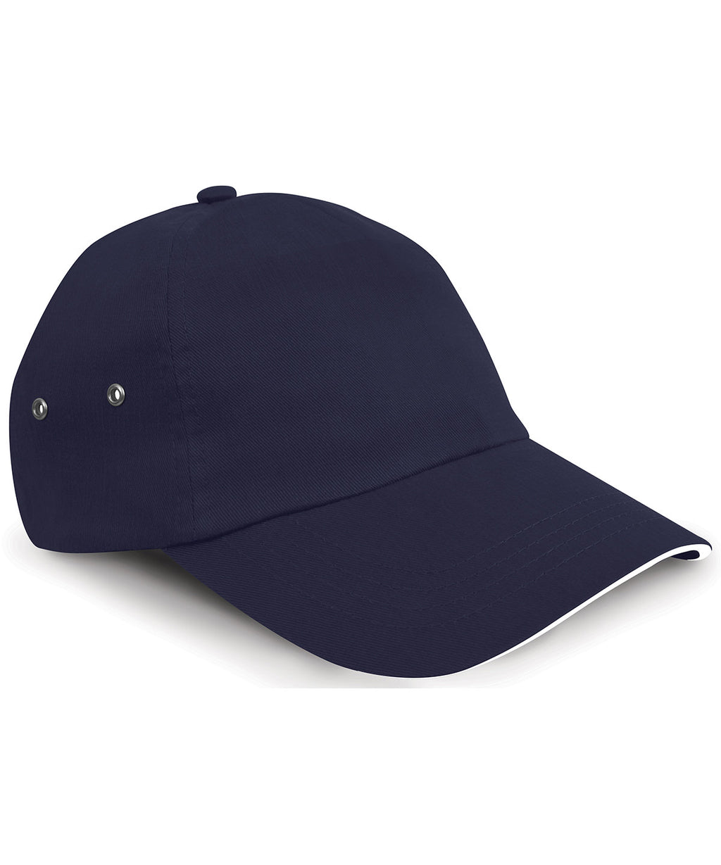 Result Headwear Printers Plush Cotton 5-panel Cap Garment – Custom Embroidered & Printed Caps