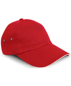 Result Headwear Printers Plush Cotton 5-panel Cap Garment – Custom Embroidered & Printed Caps