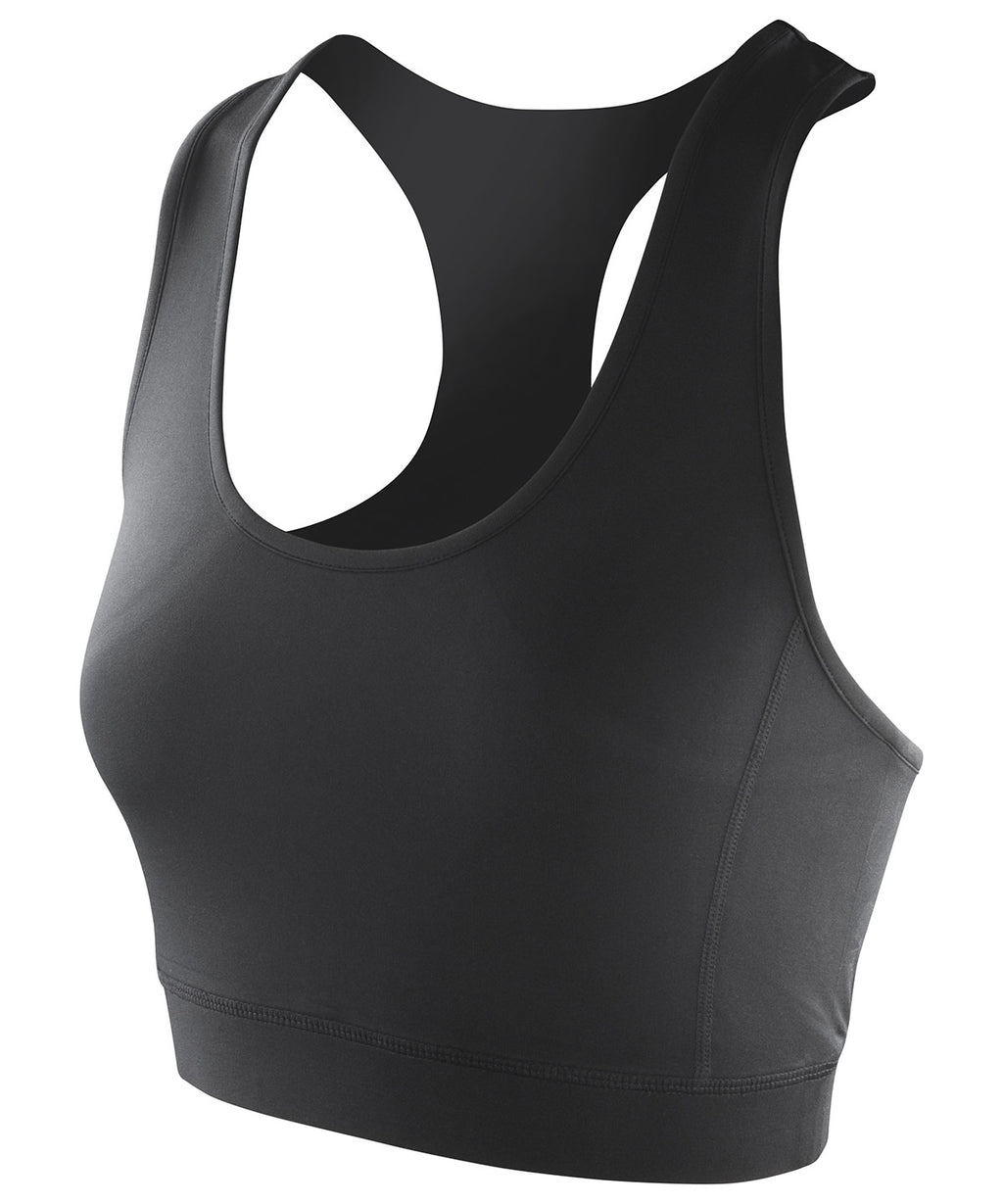 Spiro Softex® Crop Top Garment – Custom Embroidered & Printed Women's Vests (t-shirt)