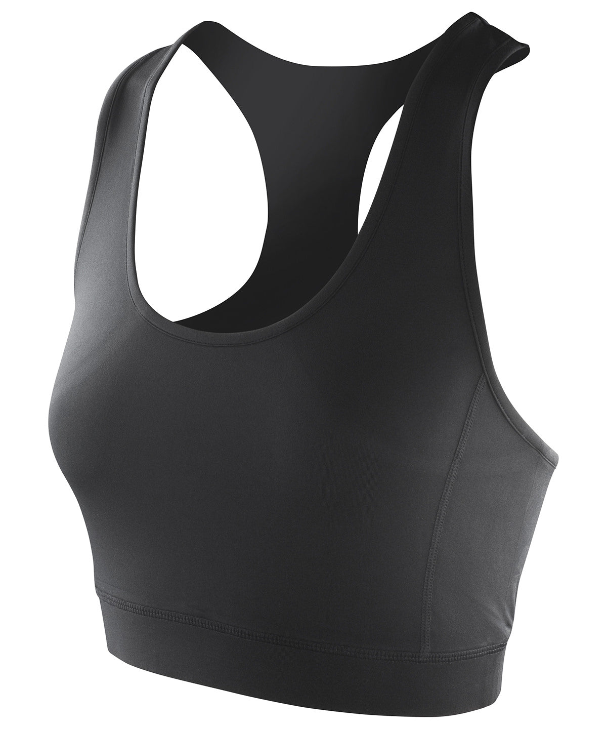 Spiro Softex® Crop Top Garment – Custom Embroidered & Printed Women's Vests (t-shirt)