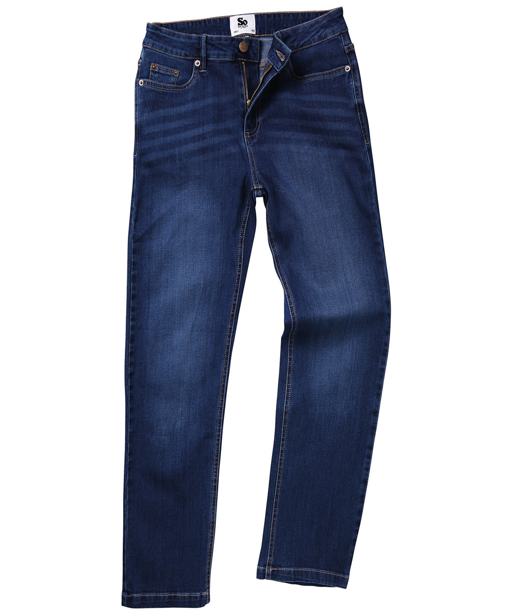 AWDis So Denim Women's Katy Straight Jeans Garment – Custom Embroidered & Printed Jeans