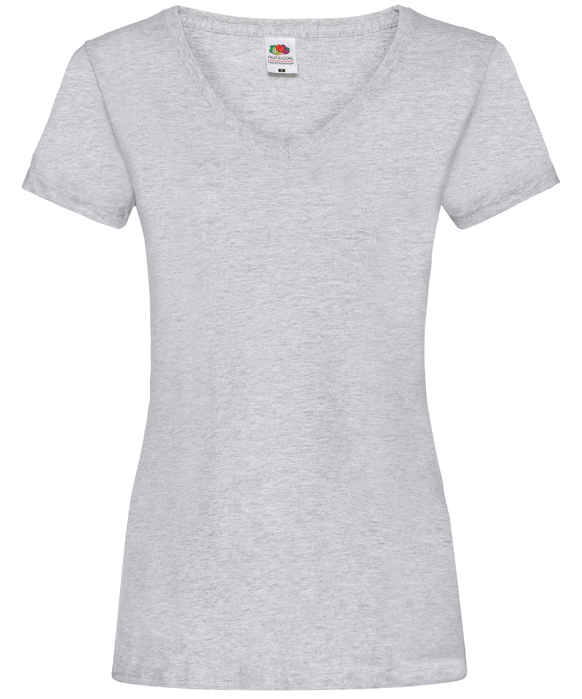 Fruit of the Loom Women's Valueweight V-neck T-Shirt – Custom Embroidered & Printed T-Shirts