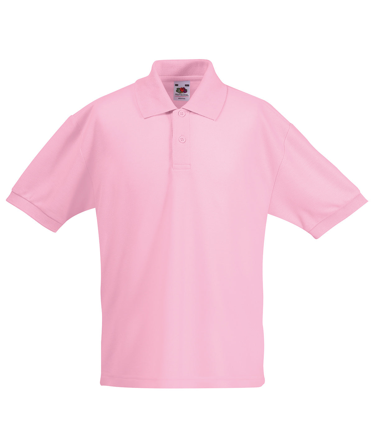 Fruit of the Loom Kids 65/35 Piqué Polo Shirt – Custom Embroidered & Printed Polo Shirts