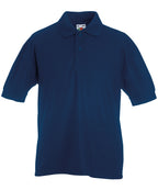 Fruit of the Loom Kids 65/35 Piqué Polo Shirt – Custom Embroidered & Printed Polo Shirts