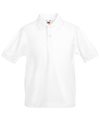 Fruit of the Loom Kids 65/35 Piqué Polo Shirt – Custom Embroidered & Printed Polo Shirts