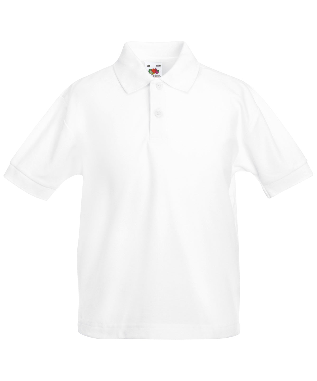 Fruit of the Loom Kids 65/35 Piqué Polo Shirt – Custom Embroidered & Printed Polo Shirts