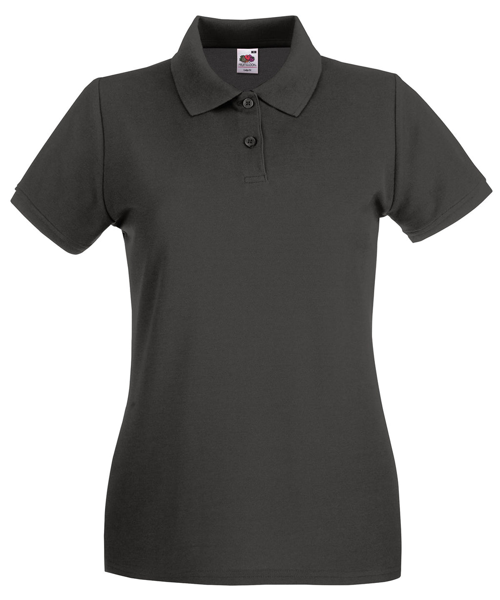 Fruit of the Loom Women's Premium Polo Shirt – Custom Embroidered & Printed Polo Shirts