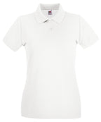 Fruit of the Loom Women's Premium Polo Shirt – Custom Embroidered & Printed Polo Shirts