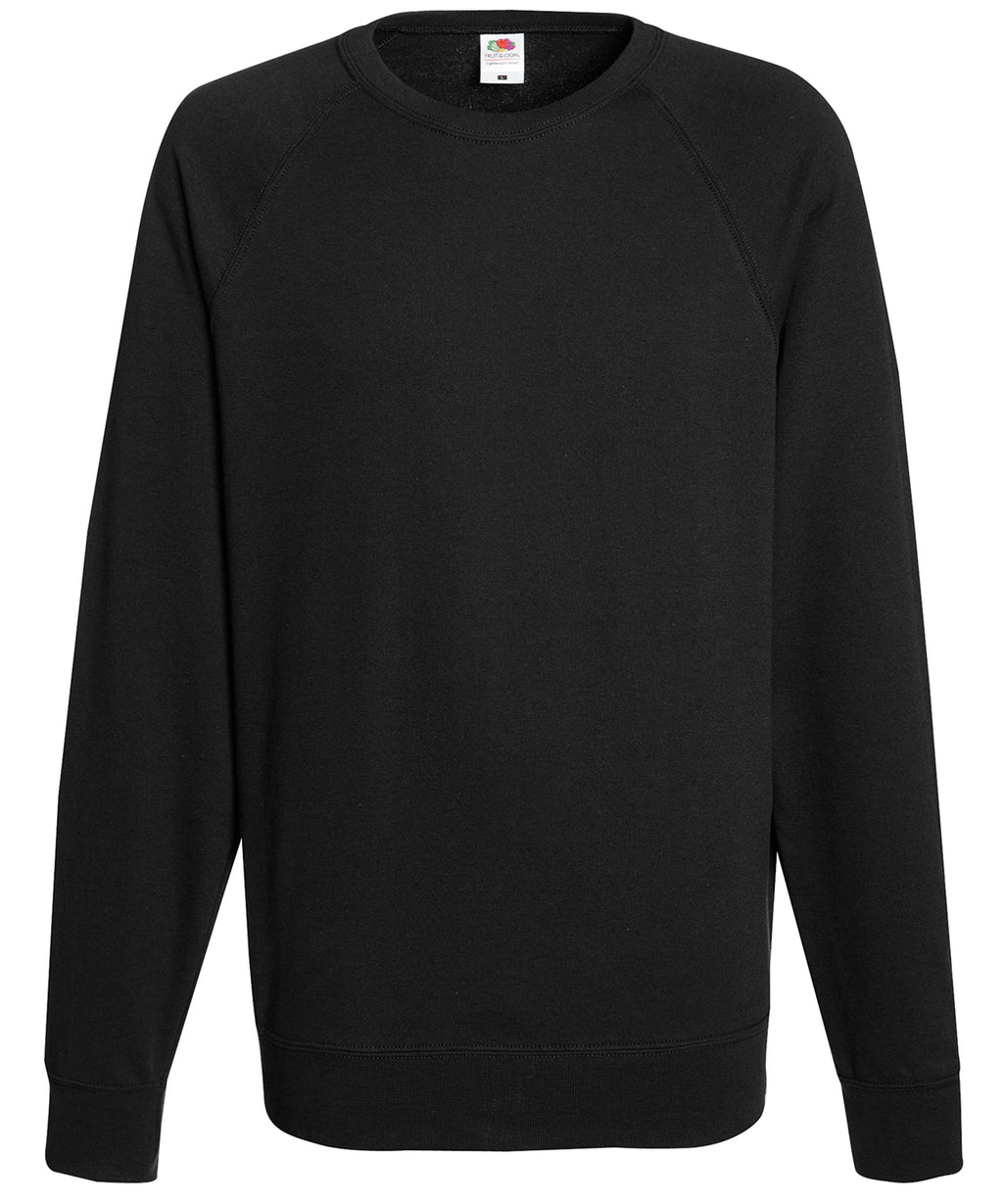 Fruit of the Loom Lightweight Raglan Sweatshirt – Custom Embroidered & Printed Sweatshirts
