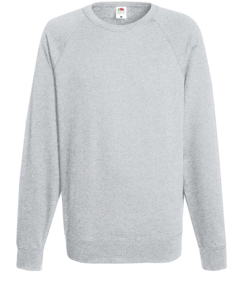 Fruit of the Loom Lightweight Raglan Sweatshirt – Custom Embroidered & Printed Sweatshirts