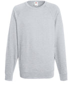 Fruit of the Loom Lightweight Raglan Sweatshirt – Custom Embroidered & Printed Sweatshirts