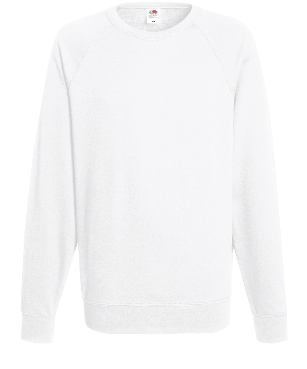 Fruit of the Loom Lightweight Raglan Sweatshirt – Custom Embroidered & Printed Sweatshirts
