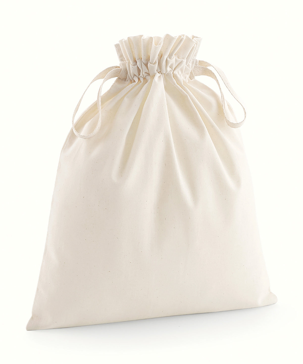 Westford Mill Organic Cotton Drawcord Bag – Custom Embroidered & Printed Bags