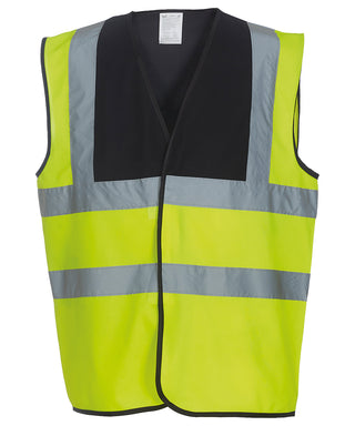 Yoko Hi-vis 2-band-and-braces Waistcoat (HVW100) Garment – Custom Embroidered & Printed Safety Vests