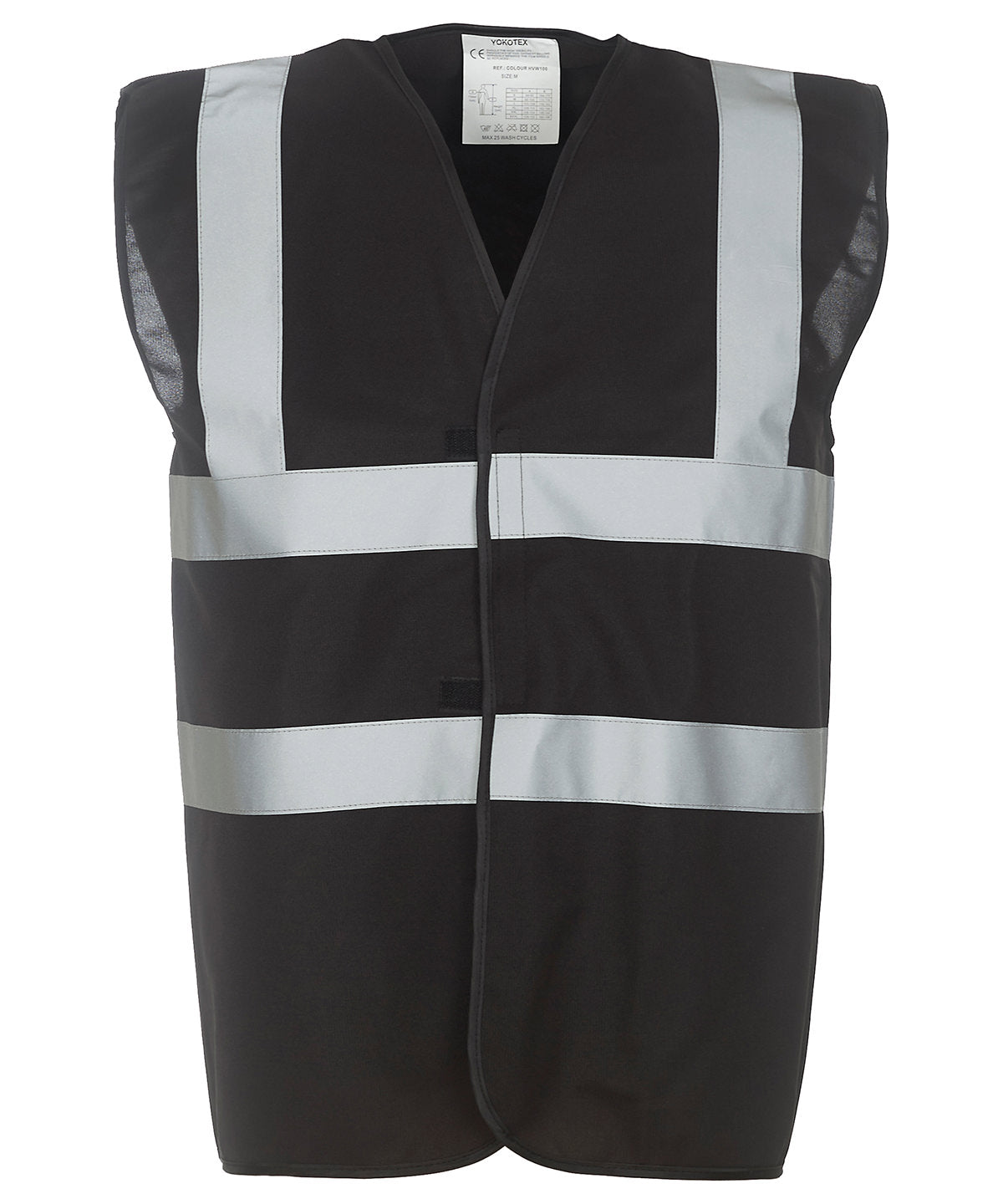Yoko Hi-vis 2-band-and-braces Waistcoat (HVW100) Garment – Custom Embroidered & Printed Safety Vests