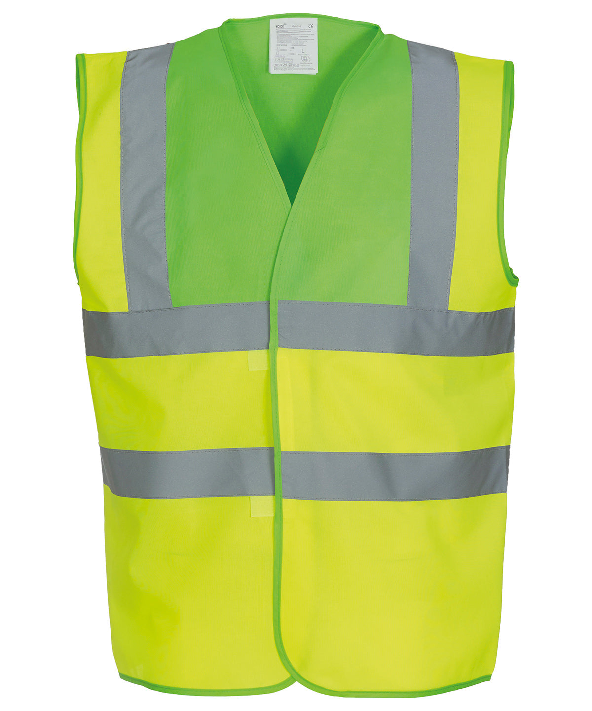 Yoko Hi-vis 2-band-and-braces Waistcoat (HVW100) Garment – Custom Embroidered & Printed Safety Vests