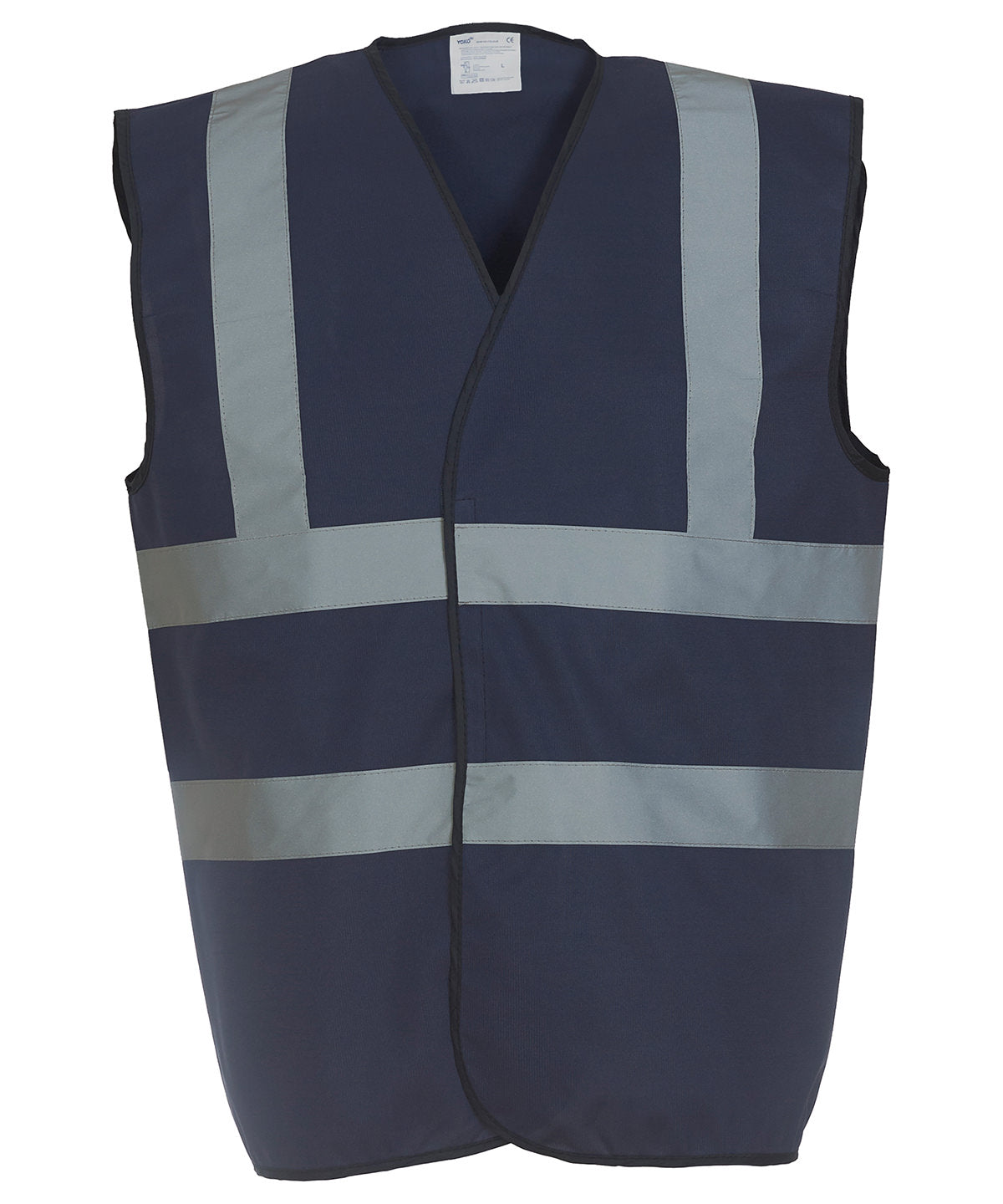 Yoko Hi-vis 2-band-and-braces Waistcoat (HVW100) Garment – Custom Embroidered & Printed Safety Vests