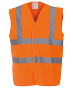 Yoko Hi-vis 2-band-and-braces Waistcoat (HVW100) Garment – Custom Embroidered & Printed Safety Vests