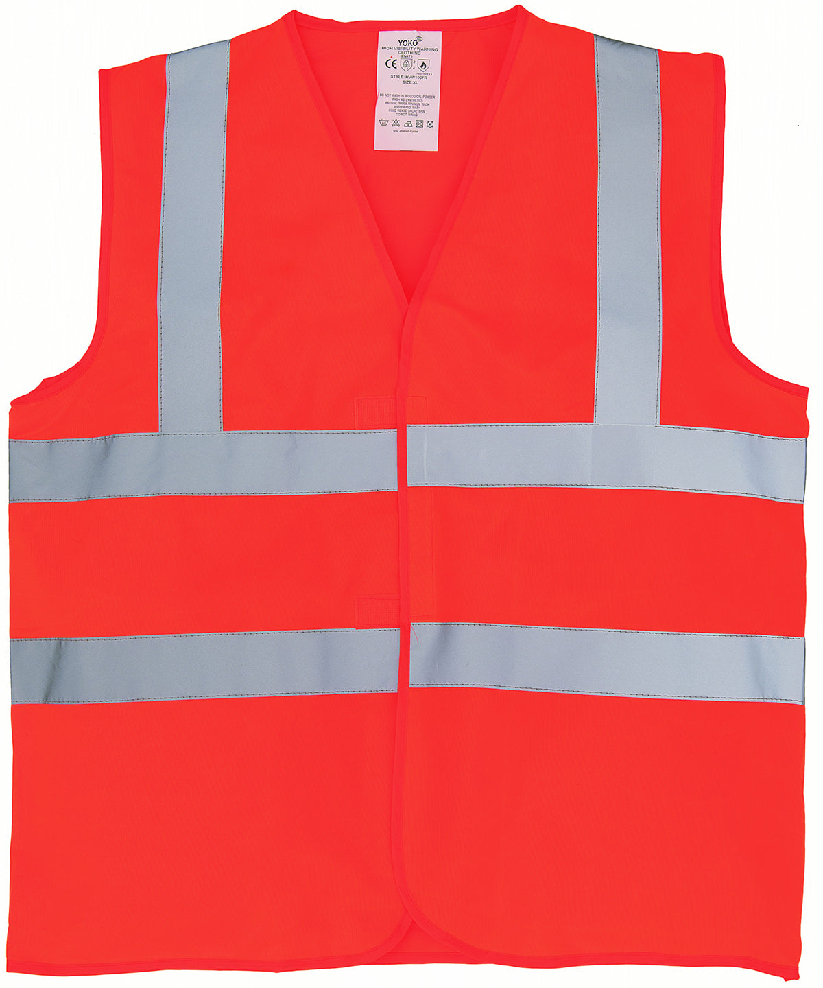 Yoko Flame-retardant Hi-vis Sleeveless Waistcoat (HVW100FR) Garment – Custom Embroidered & Printed Safety Vests