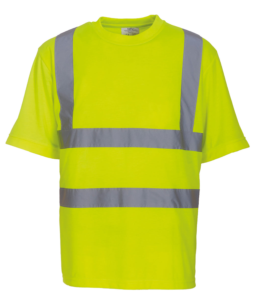 Yoko Hi-vis Short Sleeve T-shirt (HVJ410) – Custom Embroidered & Printed T-Shirts