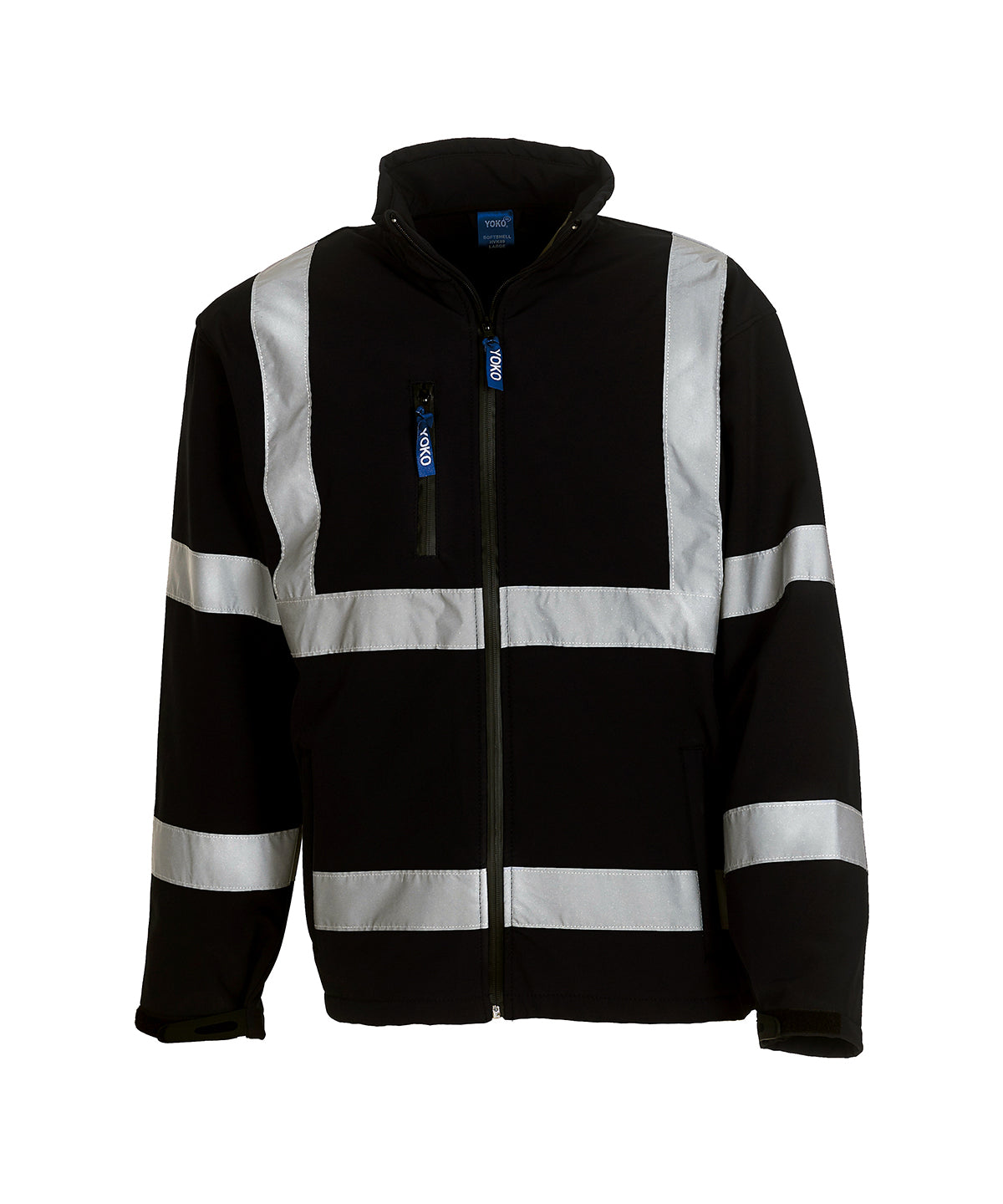 Yoko Hi-vis Softshell Jacket (HVK09) – Custom Embroidered & Printed Softshell Jackets