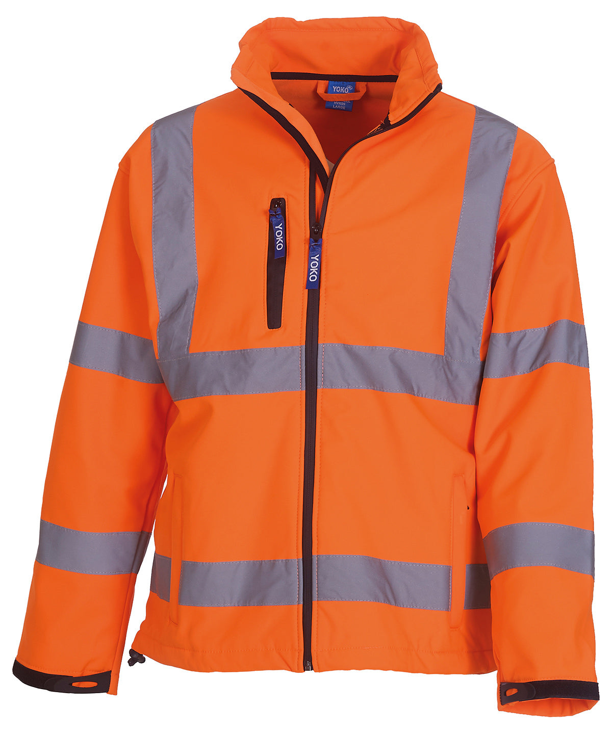 Yoko Hi-vis Softshell Jacket (HVK09) – Custom Embroidered & Printed Softshell Jackets